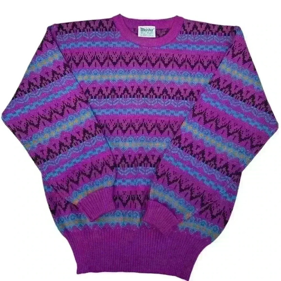 Vintage Meister 80s Ski Sweater Size M - Picture 1 of 5